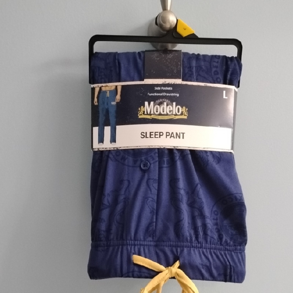 NWT Men's Modella Blue Starry Lounge Pants Size Large